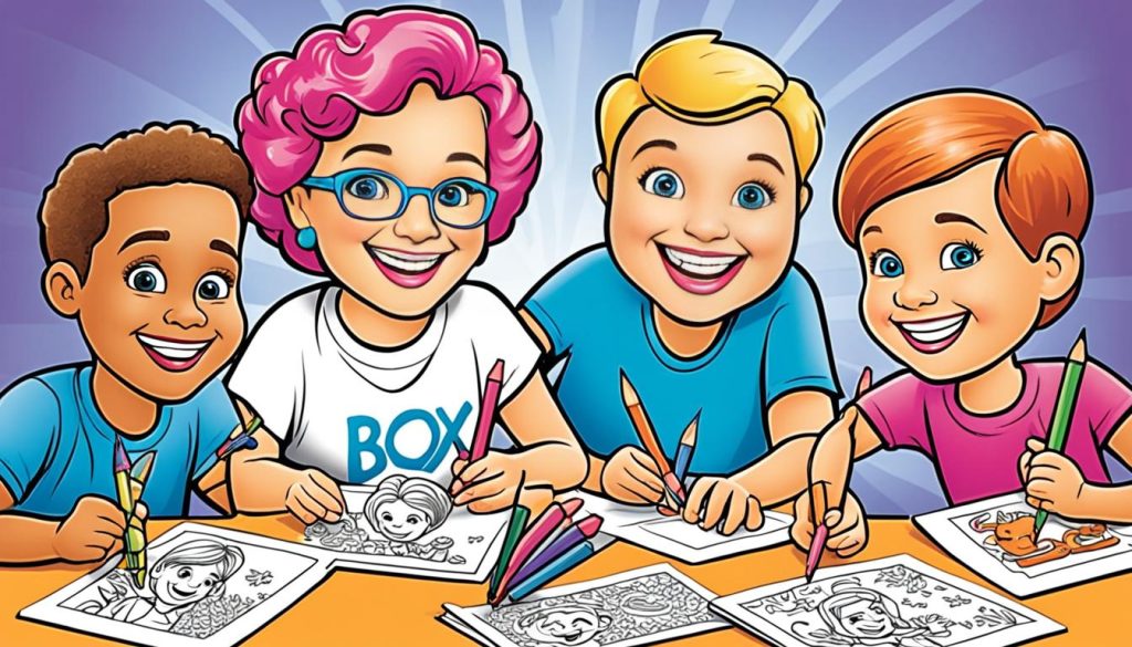 Boxy Boo Coloring Book Collection