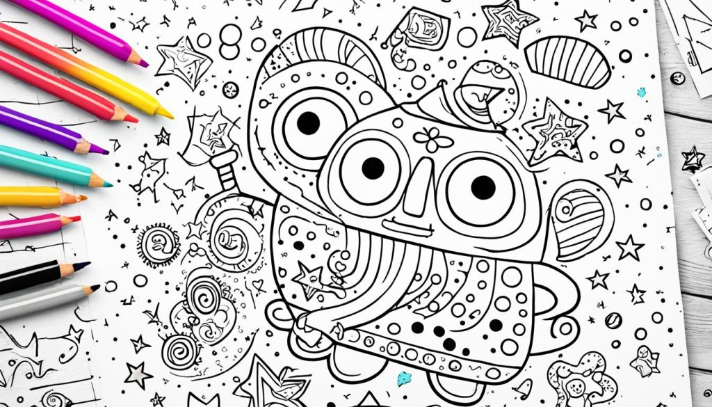 Boxy Boo coloring page