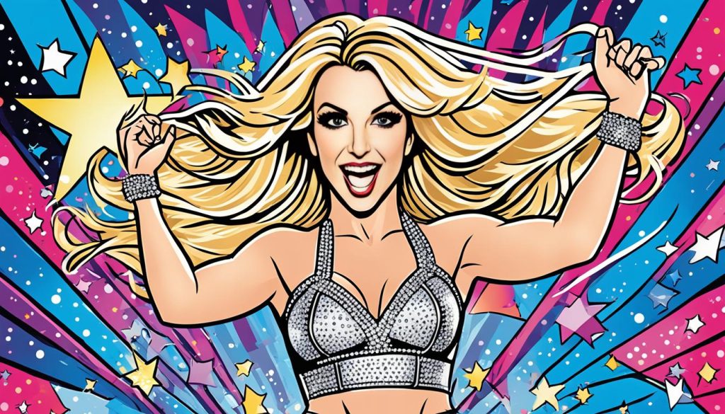 Britney Spears Coloring Picture