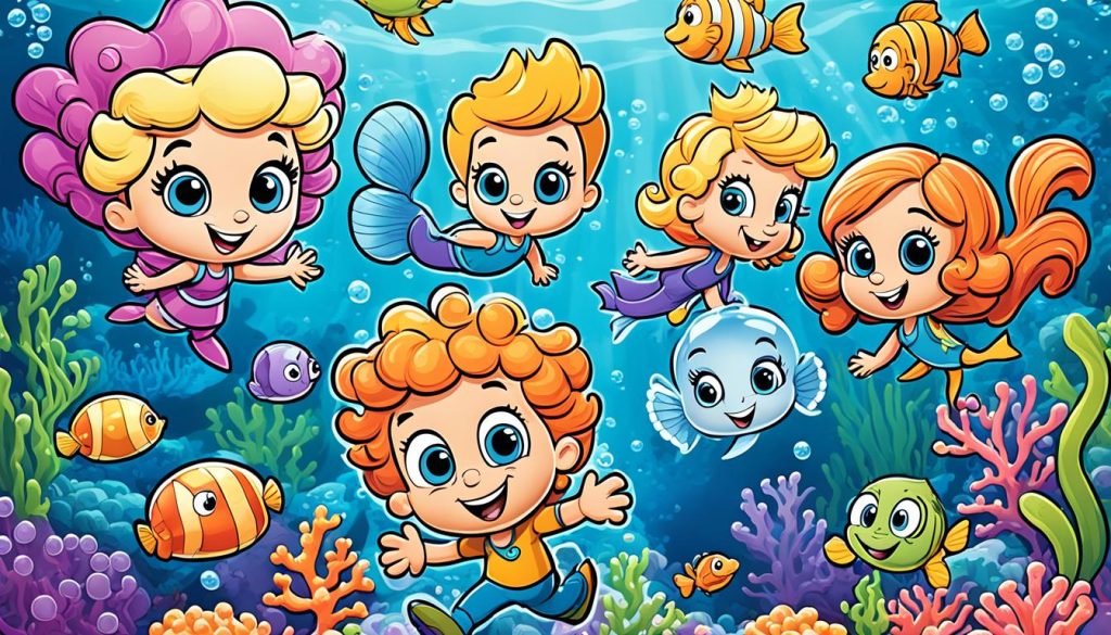 Bubble Guppies Coloring Pages