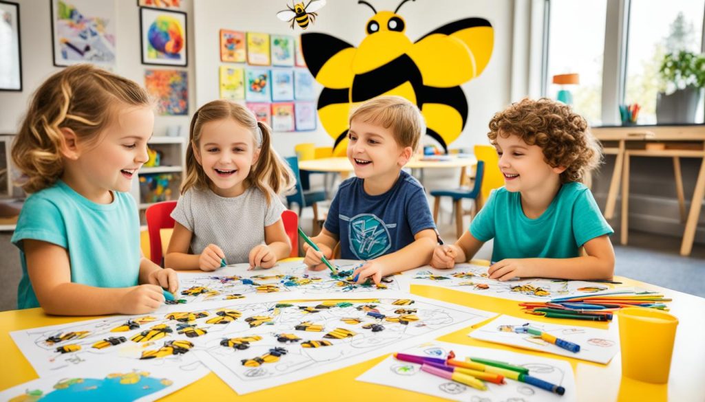 Bumblebee Coloring Activities