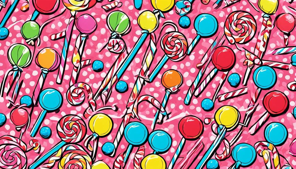 Candy Coloring Page