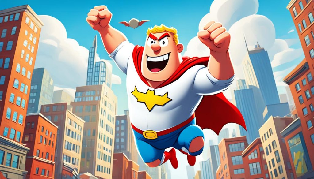 Captain Underpants superhero pose printables