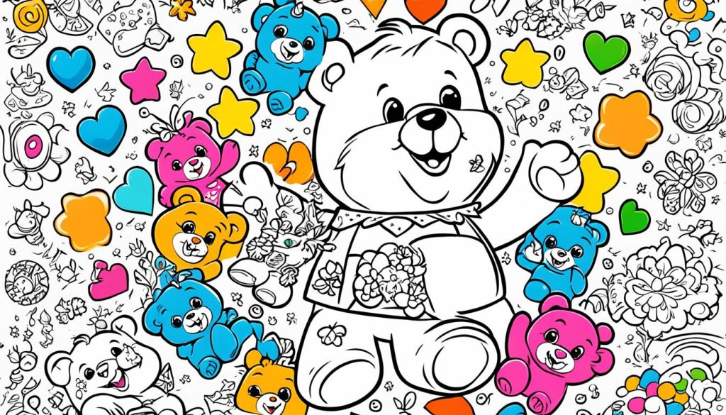 Care Bears printable art print