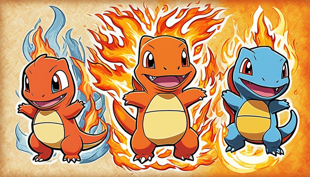 Charmander Evolution Art Print