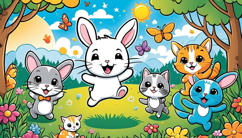 Chibi coloring pages for kids