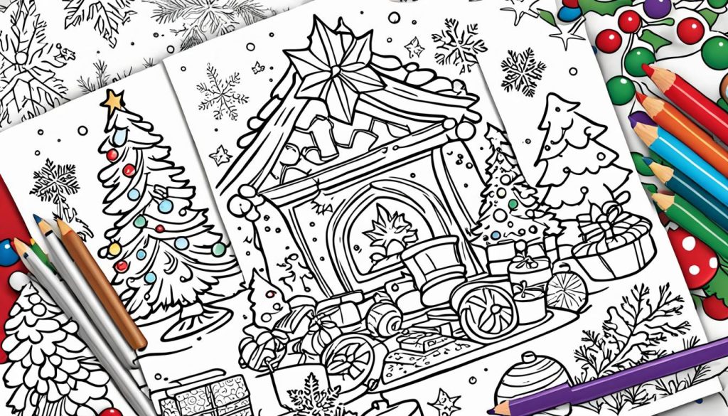 Christmas coloring book