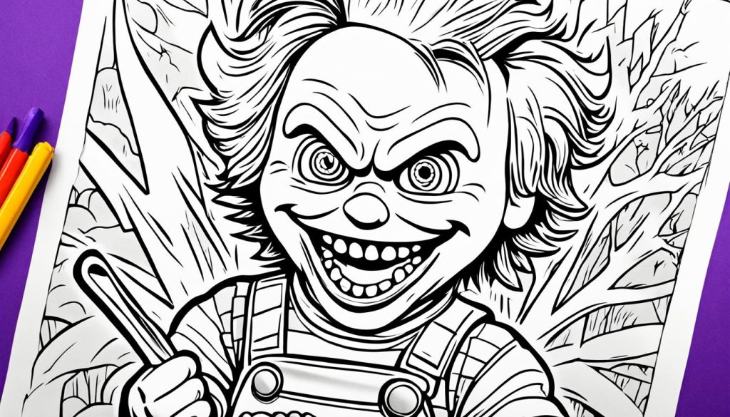 Chucky printable art for kids