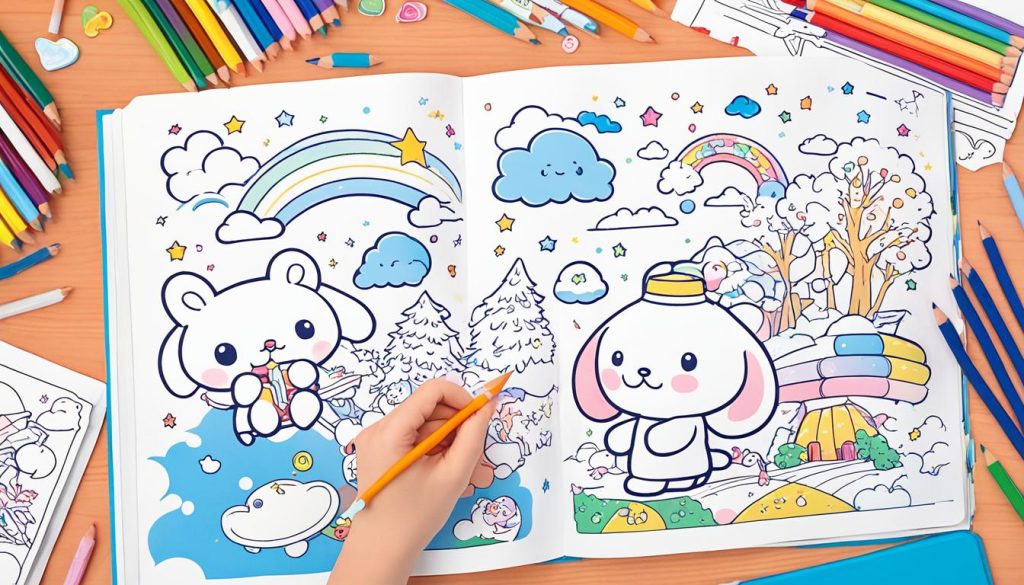 Cinnamoroll Coloring Book