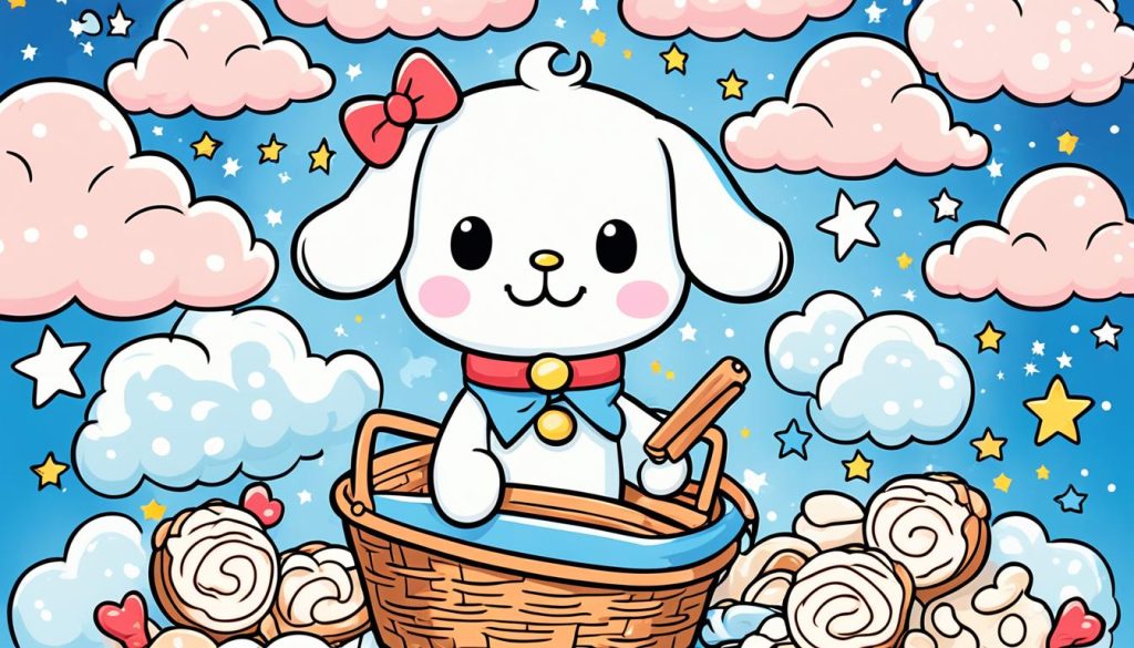 Cinnamoroll Sanrio Coloring Pages