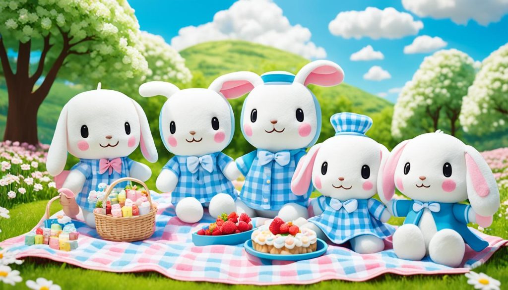 Cinnamoroll and friends