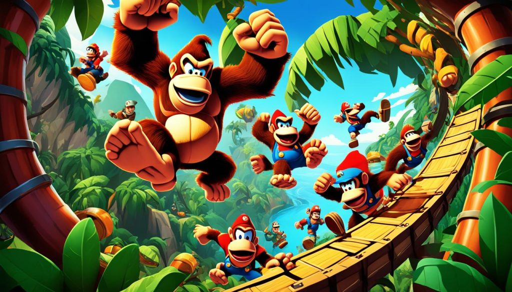Classic Donkey Kong Art Print
