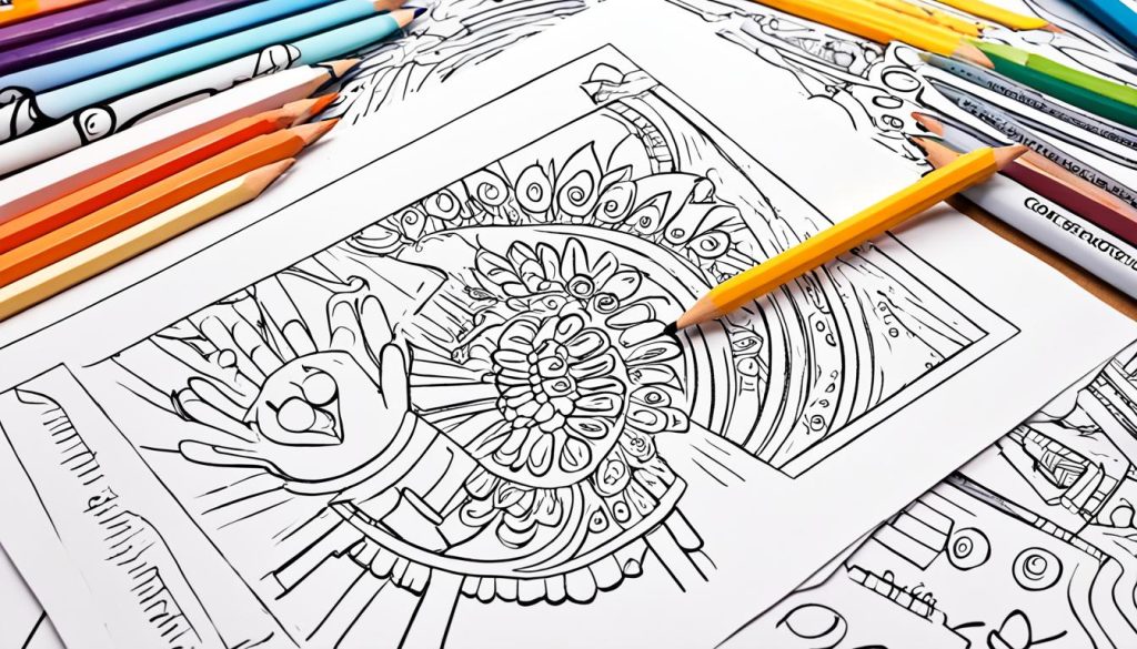 Coraline coloring pages preparation