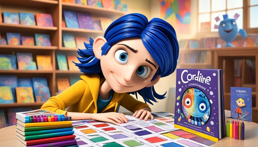 Coraline printable coloring pages
