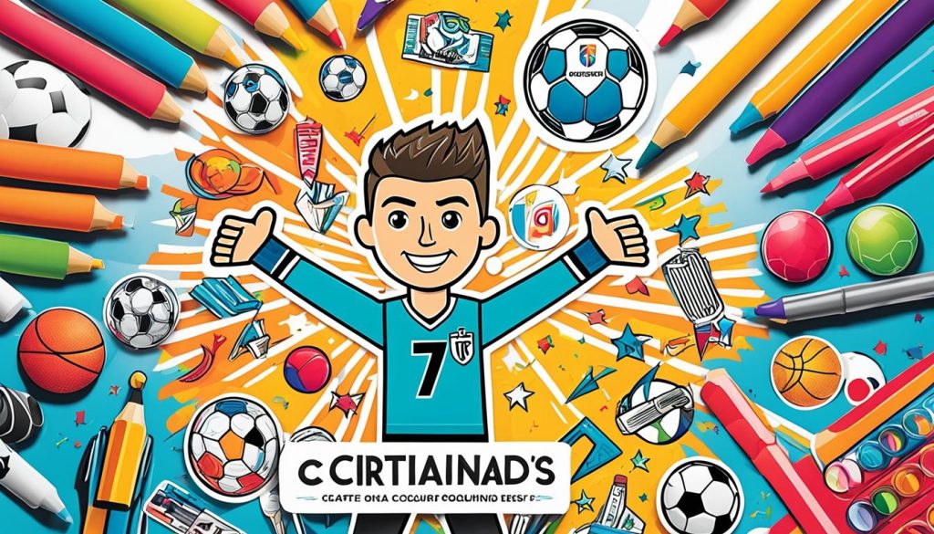 Craft Ideas Inspired by Ronaldo Coloring Sheets