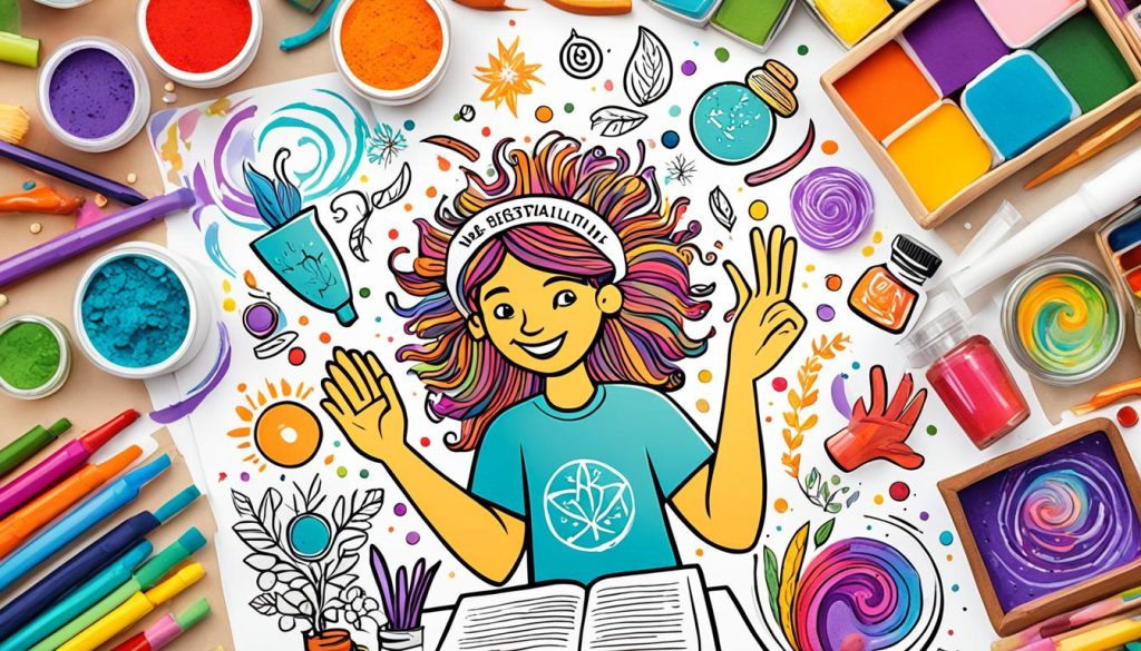 Crafting with spirit coloring pages