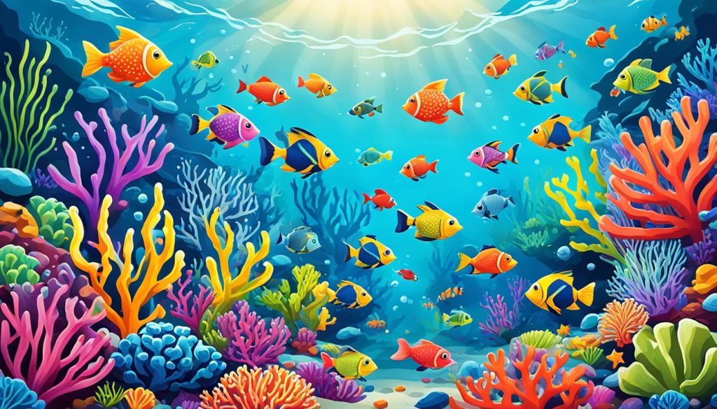Creative Fish Drawings for Coloring