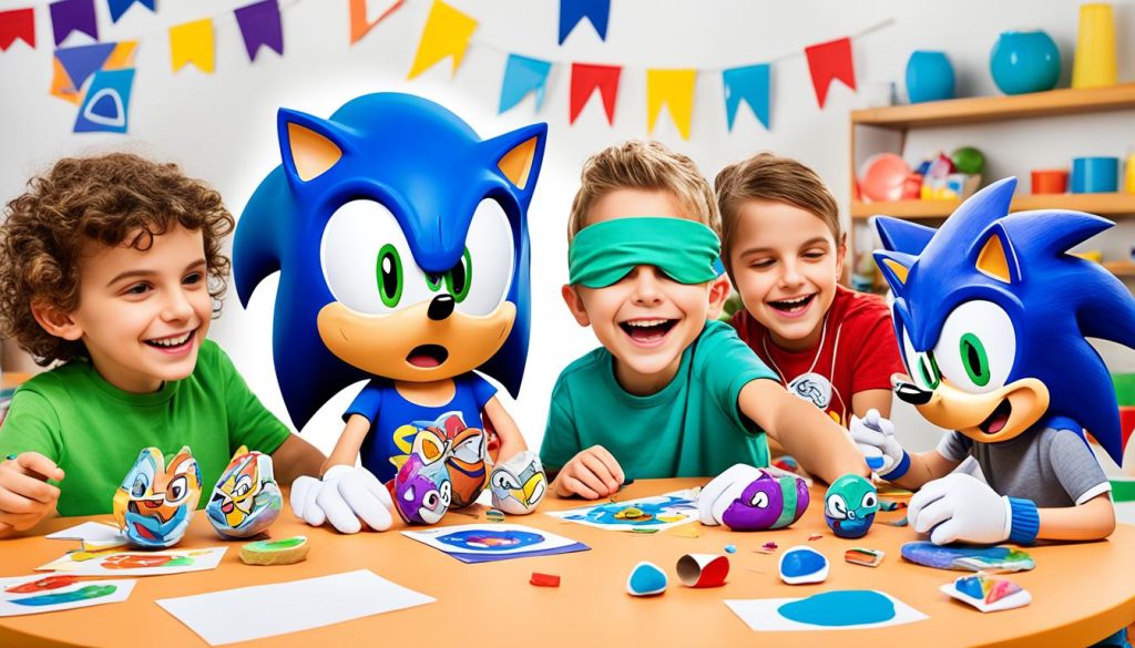 Creative Sonic-themed craft ideas