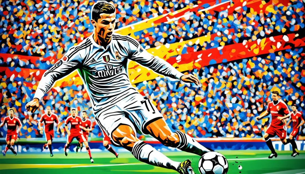 Cristiano Ronaldo Art Print