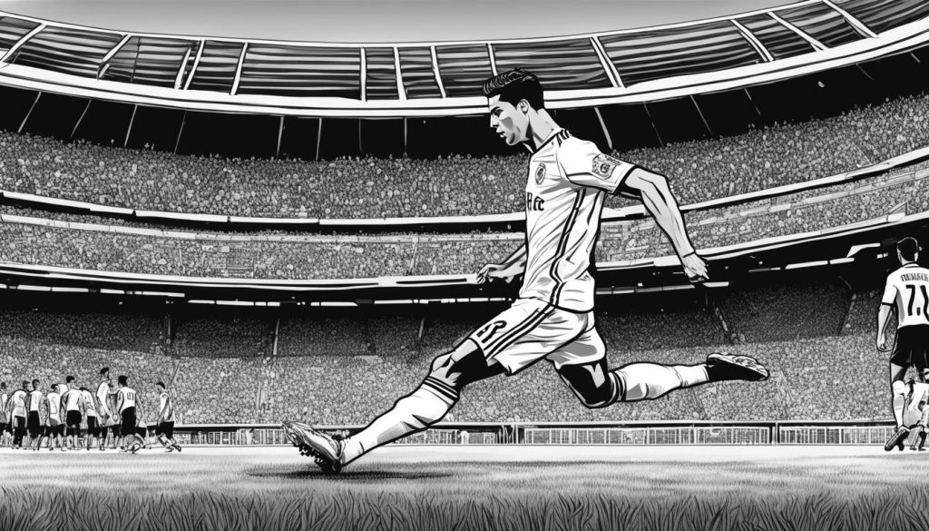 Cristiano Ronaldo coloring page