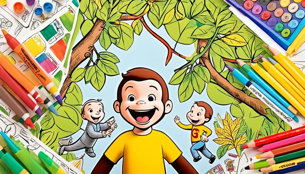 Curious George Coloring Sheets