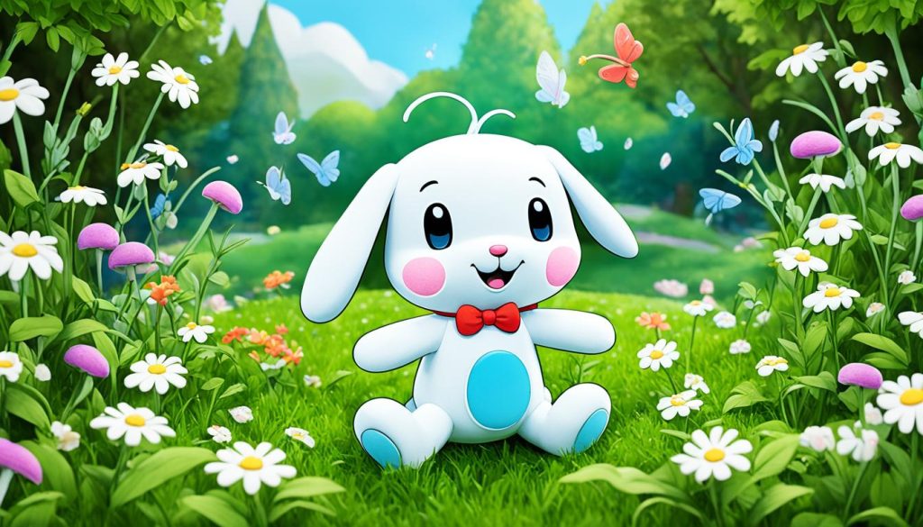 Cute Cinnamoroll coloring page