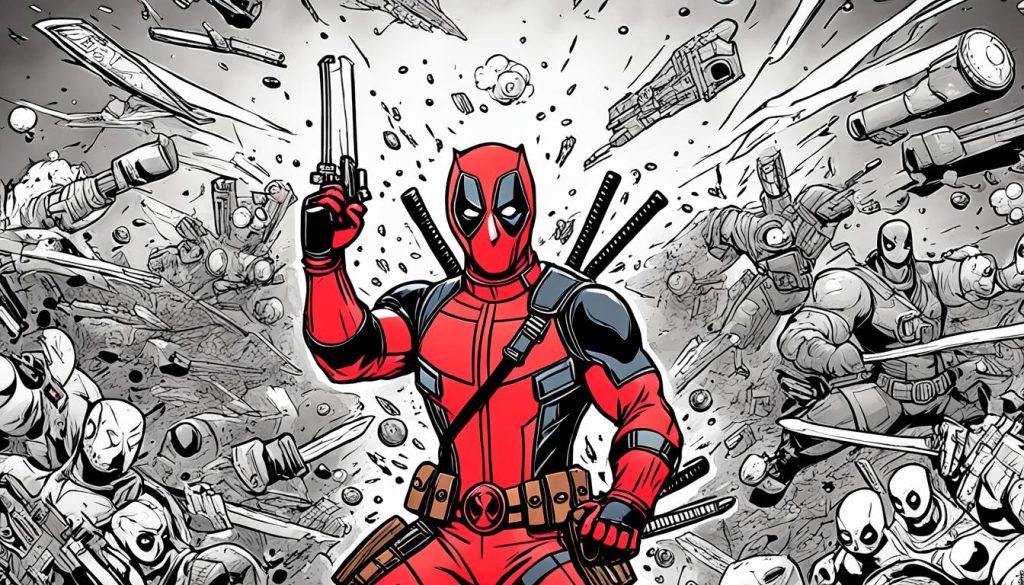 Deadpool coloring pages for kids Deadpool coloring pages for kids