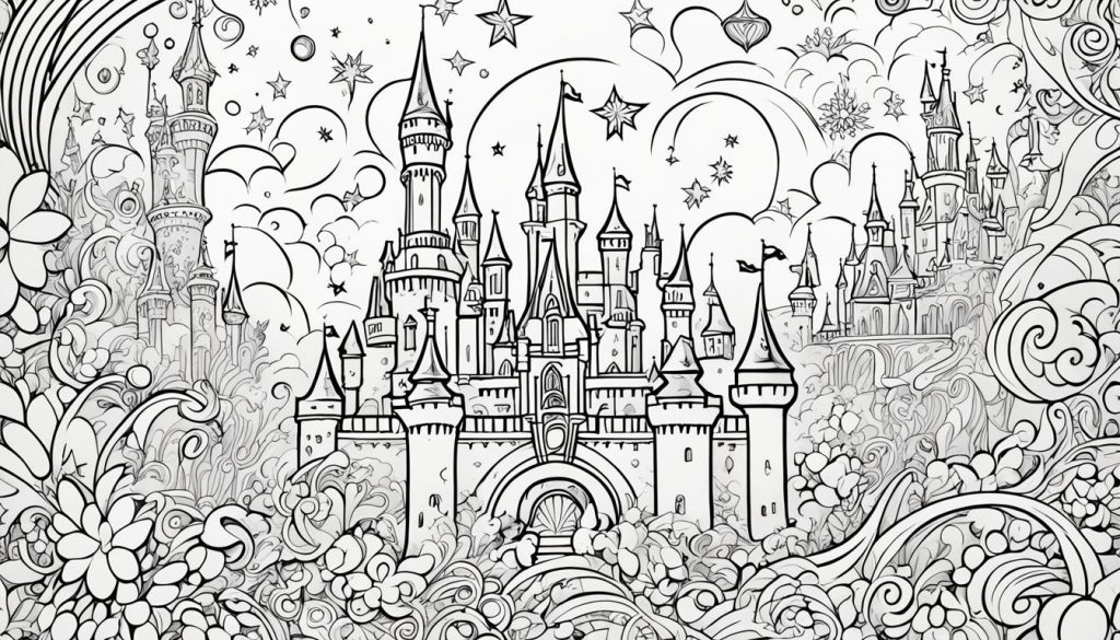 Disney trippy coloring pages