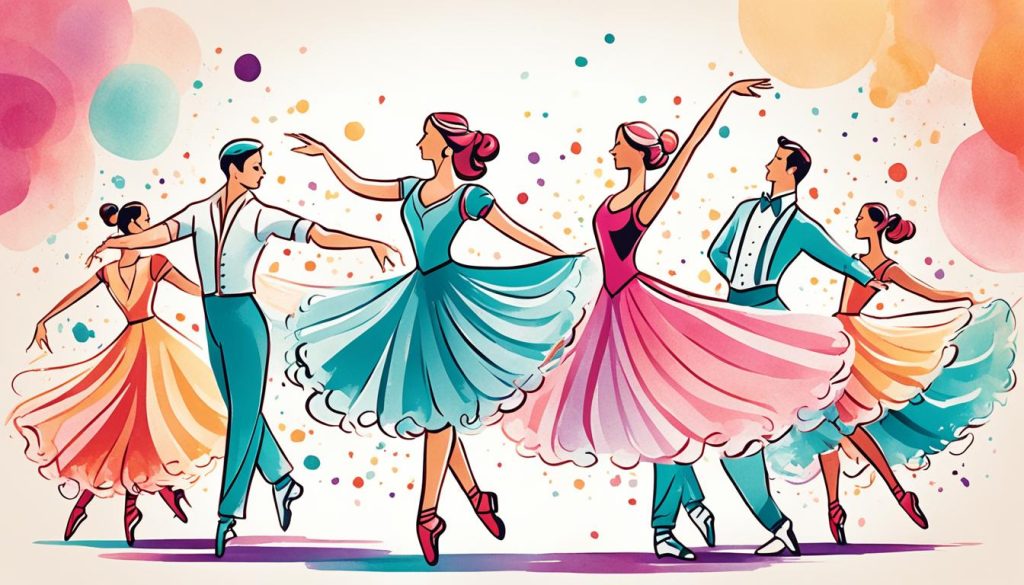 Diverse Dance Forms Coloring Pages