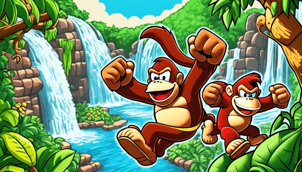 Donkey Kong Coloring Pages