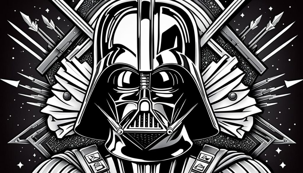 Download Darth Vader Coloring PDF