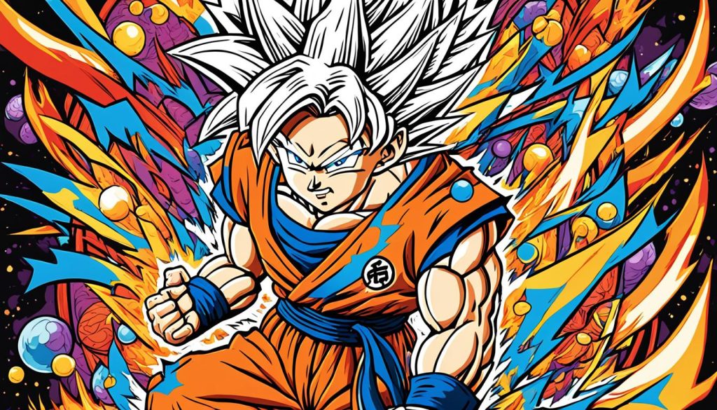 Dragon Ball Z coloring pages for adults Dragon Ball Z coloring pages for adults