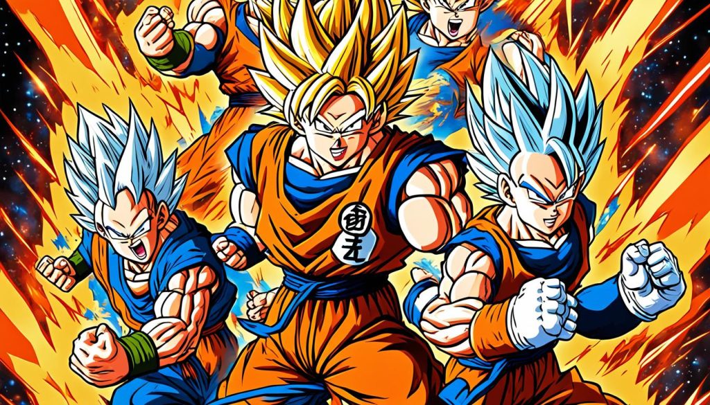 Dragon Ball Z detailed art print