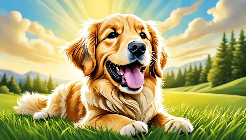 Easy and Cute Golden Retriever Drawing