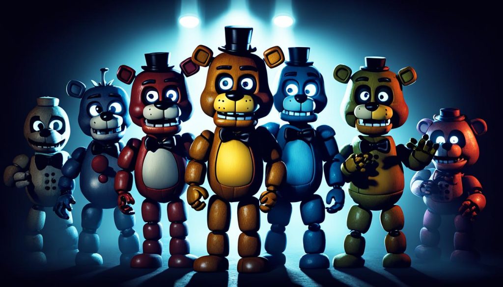 FNAF character drawings