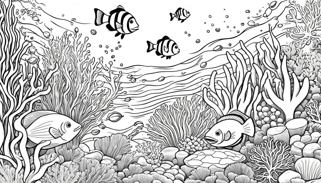Finding Nemo Coloring Pages
