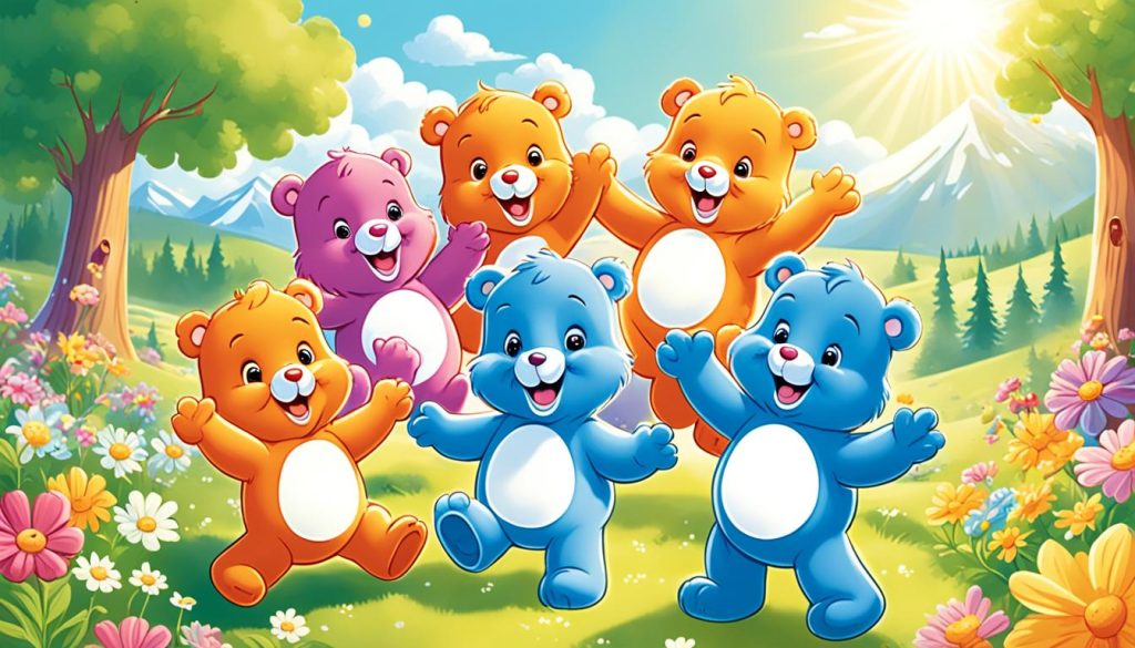 Free Care Bears coloring pages