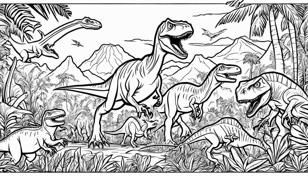 Free Jurassic World Coloring Pages Printable