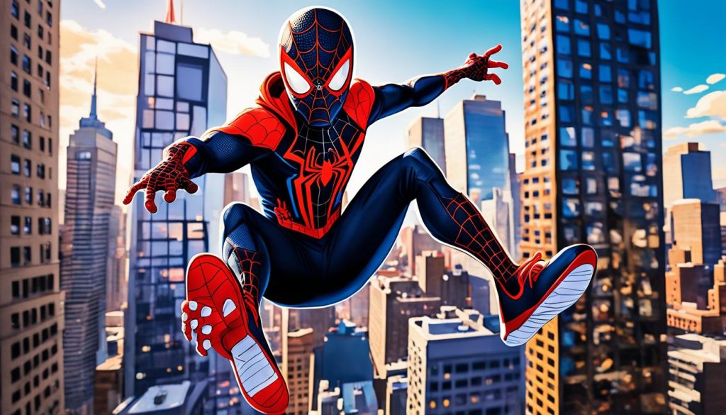 Free Miles Morales coloring pages