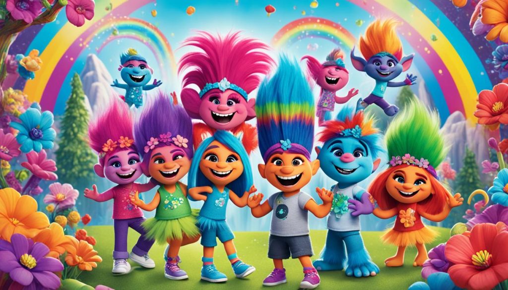 Free Printable DreamWorks Trolls Coloring Pages