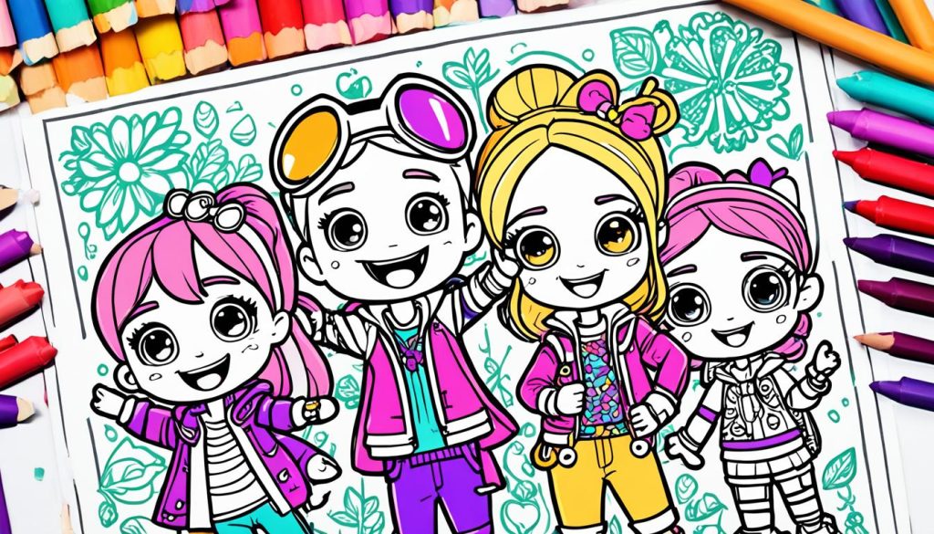 Gacha Life Coloring Pages
