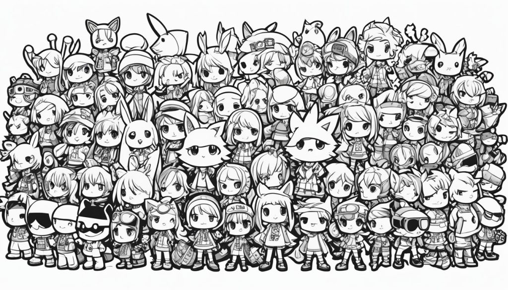 Gacha Life Coloring Pages