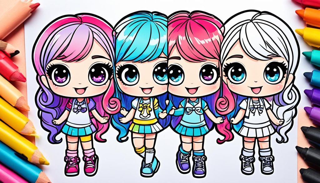 Gacha Life Coloring Pages