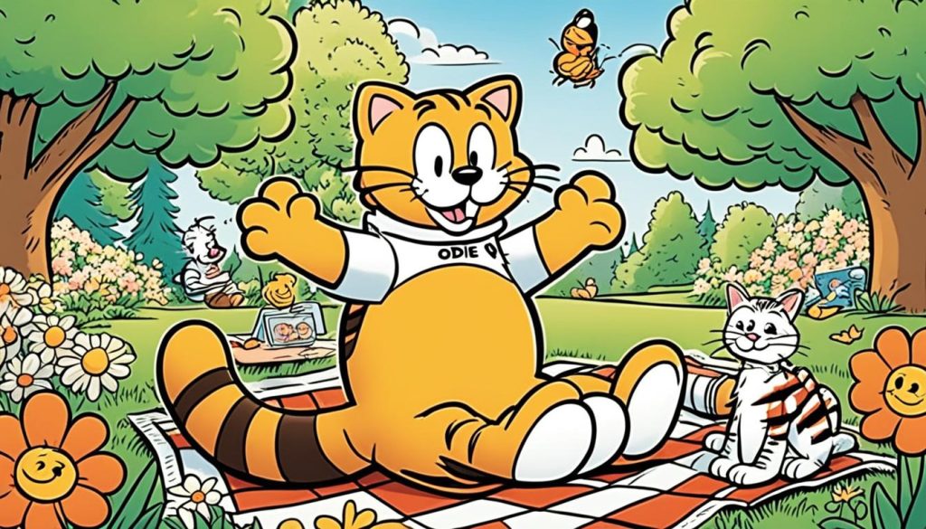 Garfield Characters Coloring Book