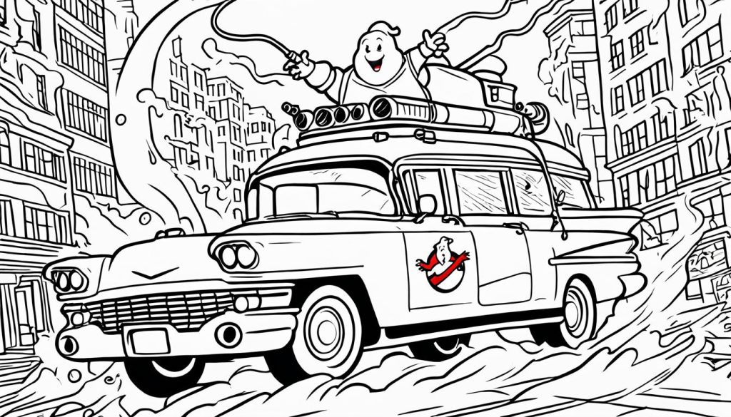 Ghostbusters coloring pages