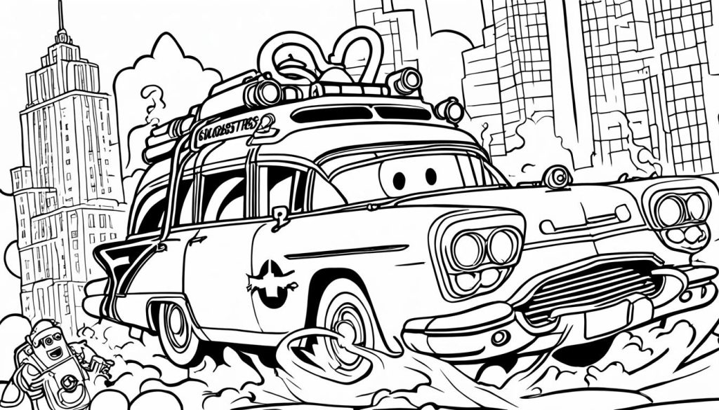 Ghostbusters coloring pages