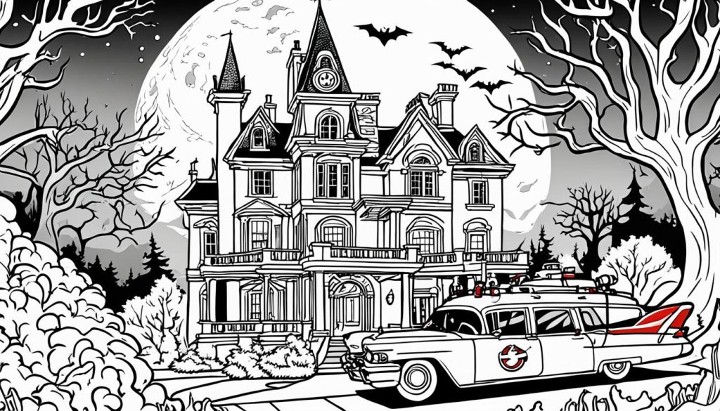 Ghostbusters printable coloring pages