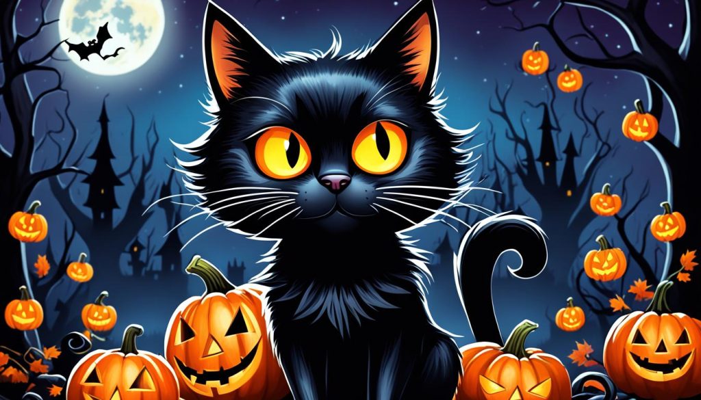 Halloween Cat Art Prints