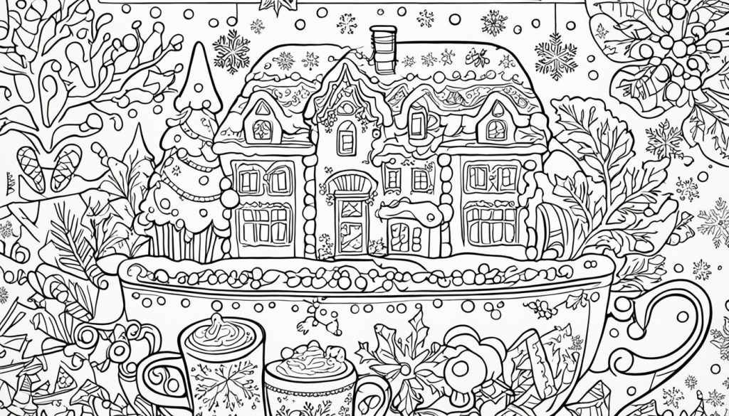 Holiday coloring pages