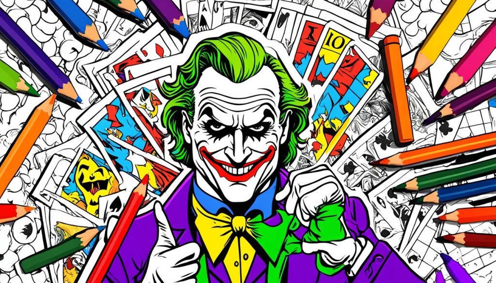 Joker color book collection